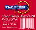 Snap Circuits TM UC-30 Upgrade SC-100 to SC-300