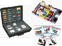 SC-500RS Snap Circuits TM SC-500 Student Version 500 in 1 Experiment Lab W/ Computer Interface - Case and Student Guide