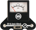 Snap Circuits TM 6SCM6 5V-0.5mA-50mA Meter