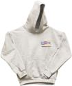 Snap Circuits TM 6W1SHIRTYL YOUTH HOODED SWEATSHIRT LARGE - GRAY