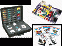 SC-500RS Snap Circuits TM SC-500 Student Version 500 in 1 Experiment Lab W/ Computer Interface - Case and Student Guide
