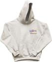 Snap Circuits TM 6W1SHIRTYM YOUTH HOODED SWEATSHIRT MEDIUM - GRAY